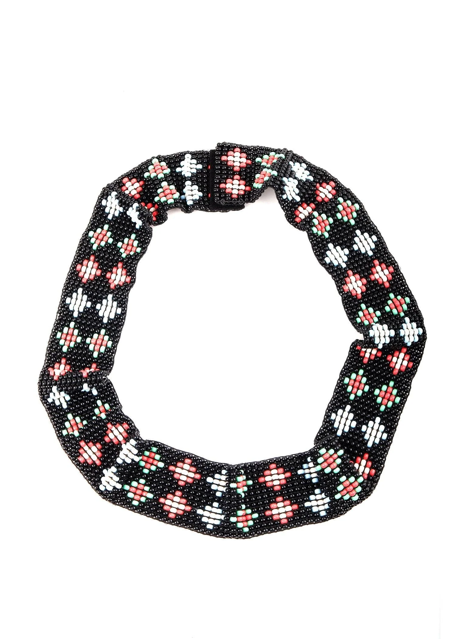 Odette Women Tribal Black Bright Belt - Image 4