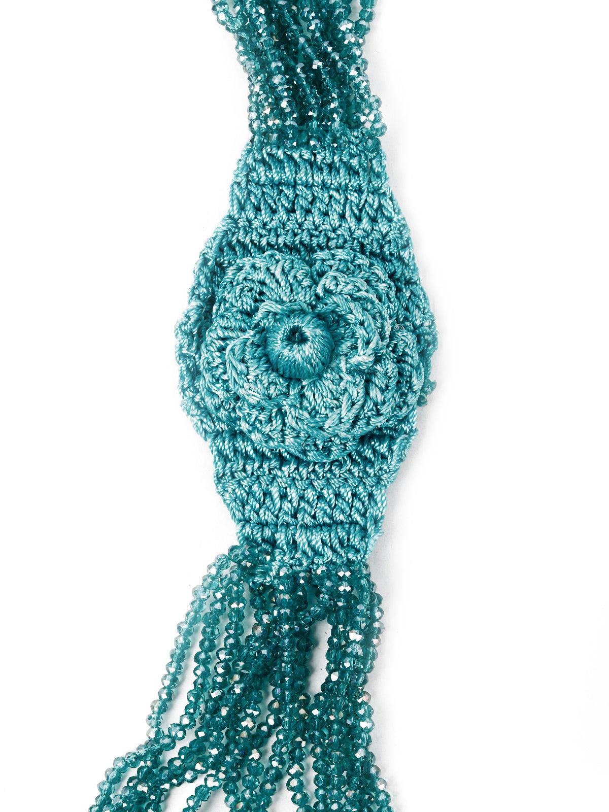 Odette Women Blue Metal Necklace - Image 6