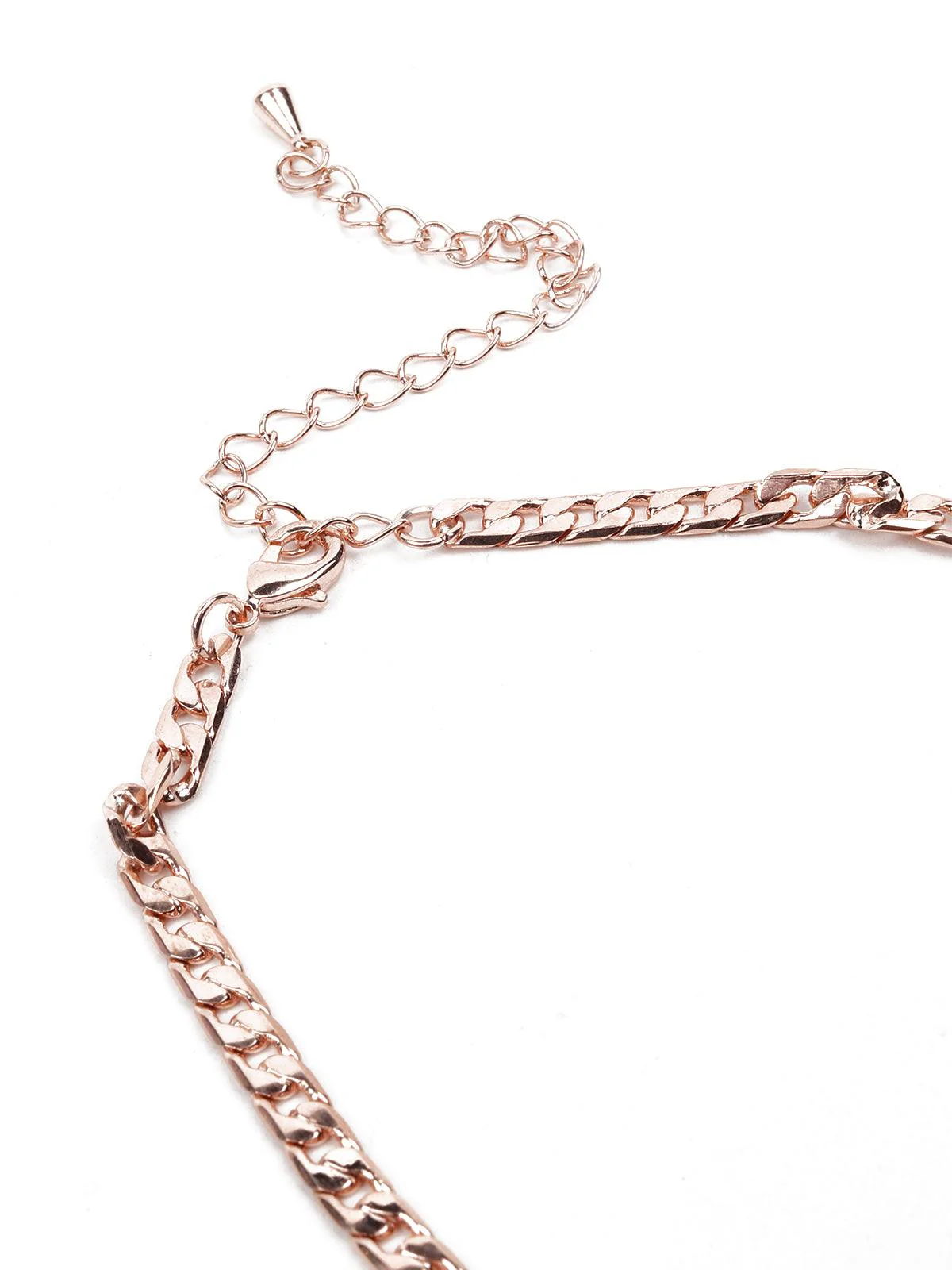 Odette Women Turquoise Metal Necklace - Image 6