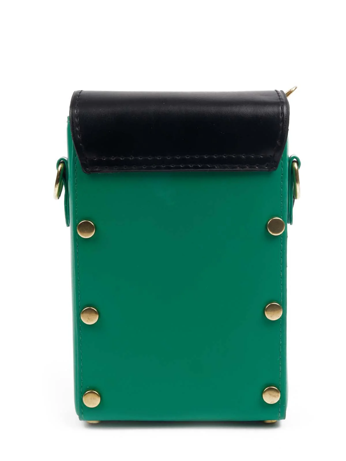 Odette Women Unique Green And Black Clutch - Image 5