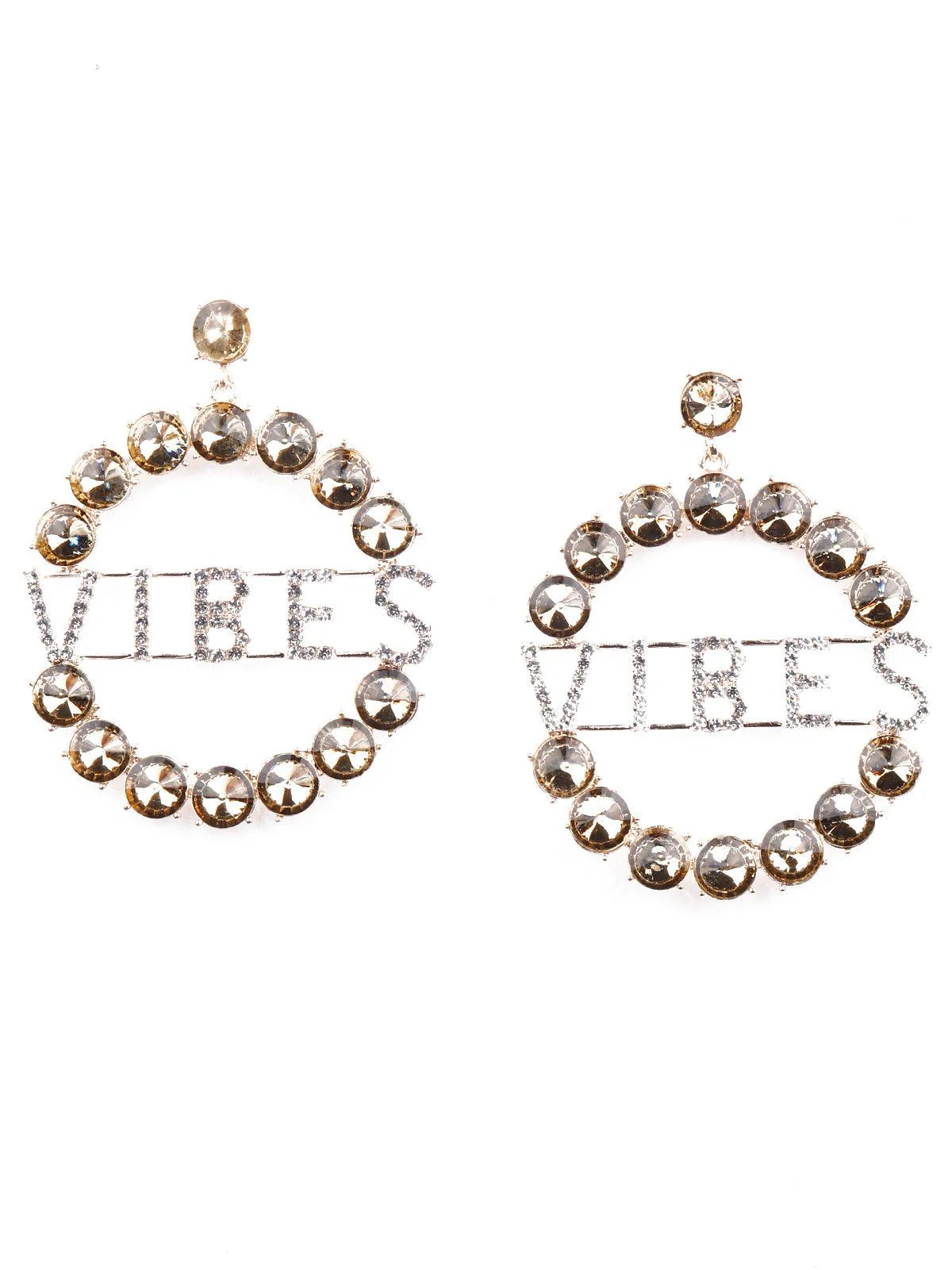 Odette Women Gold Metal Earrings - Image 3