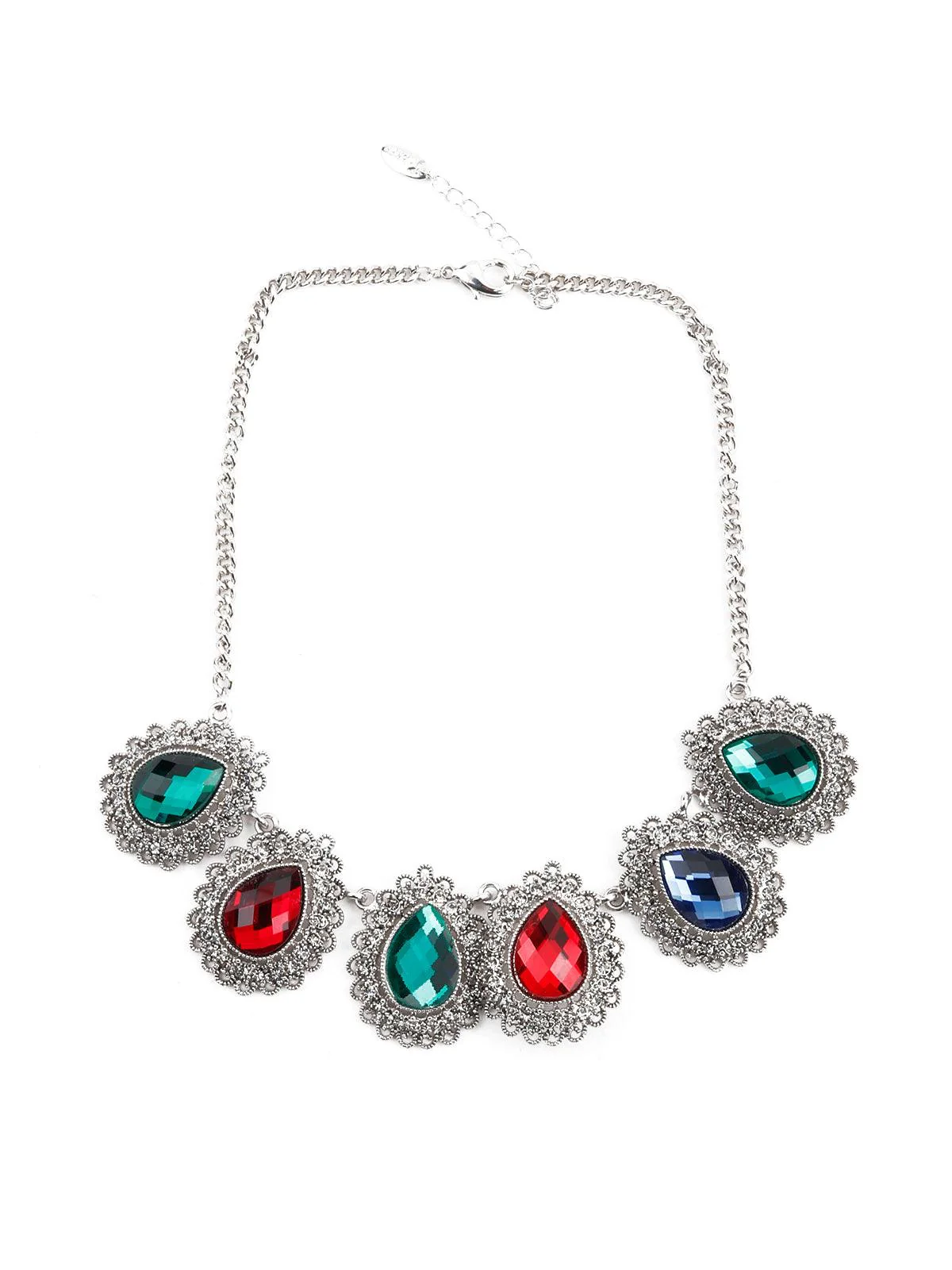 Odette Women Vintage Multi-Coloured Necklace - Image 3