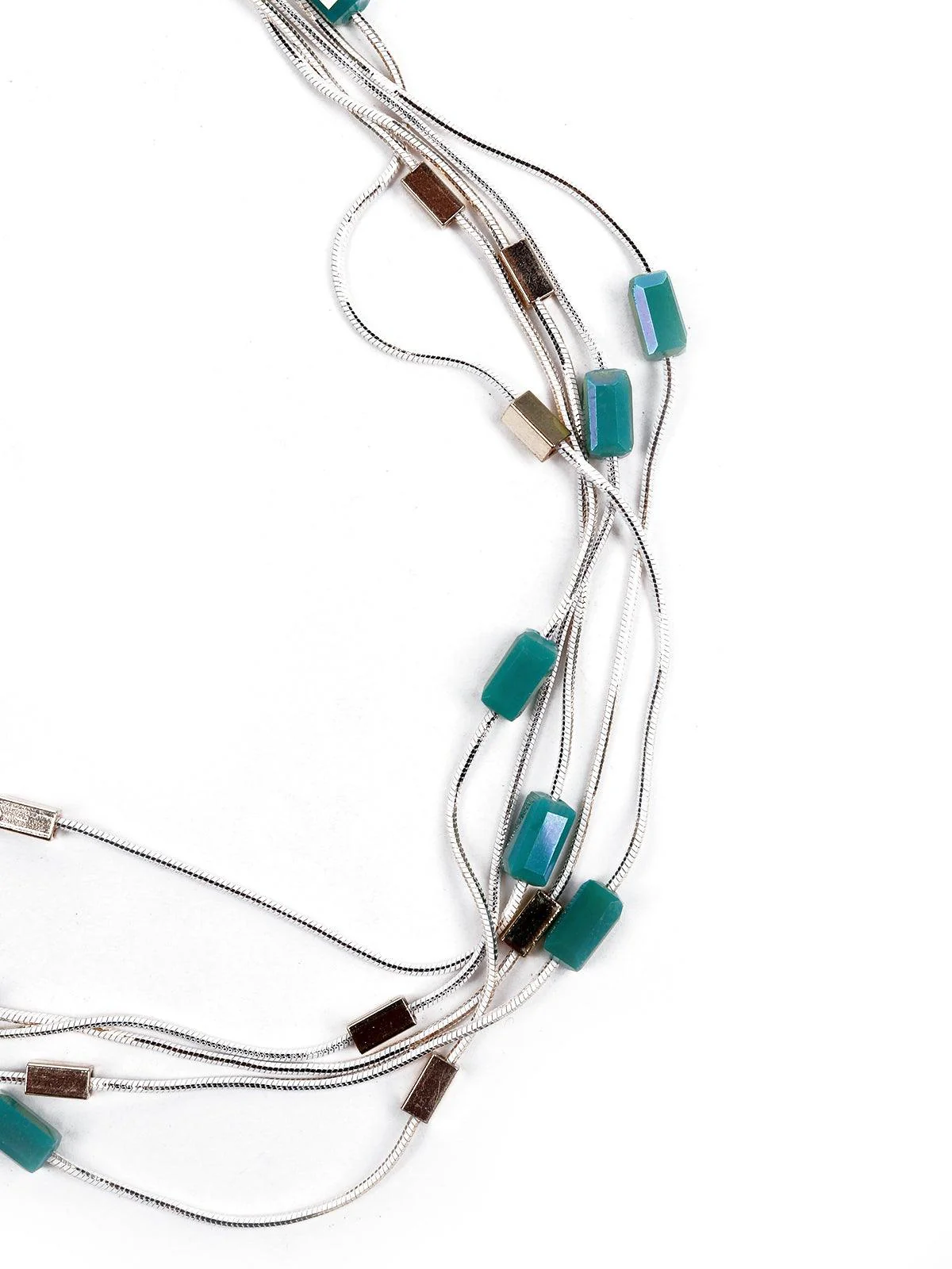 Odette Women Blue Metal Necklace - Image 5