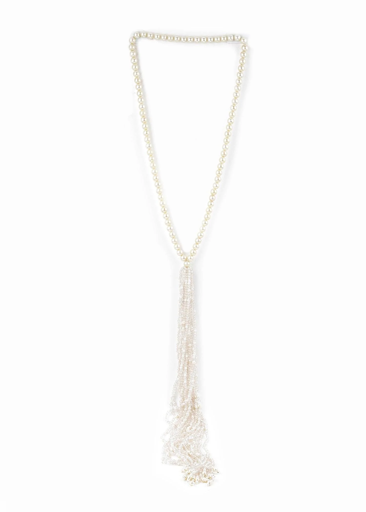 Odette Women White As Snow Pearls Necklace - Image 3