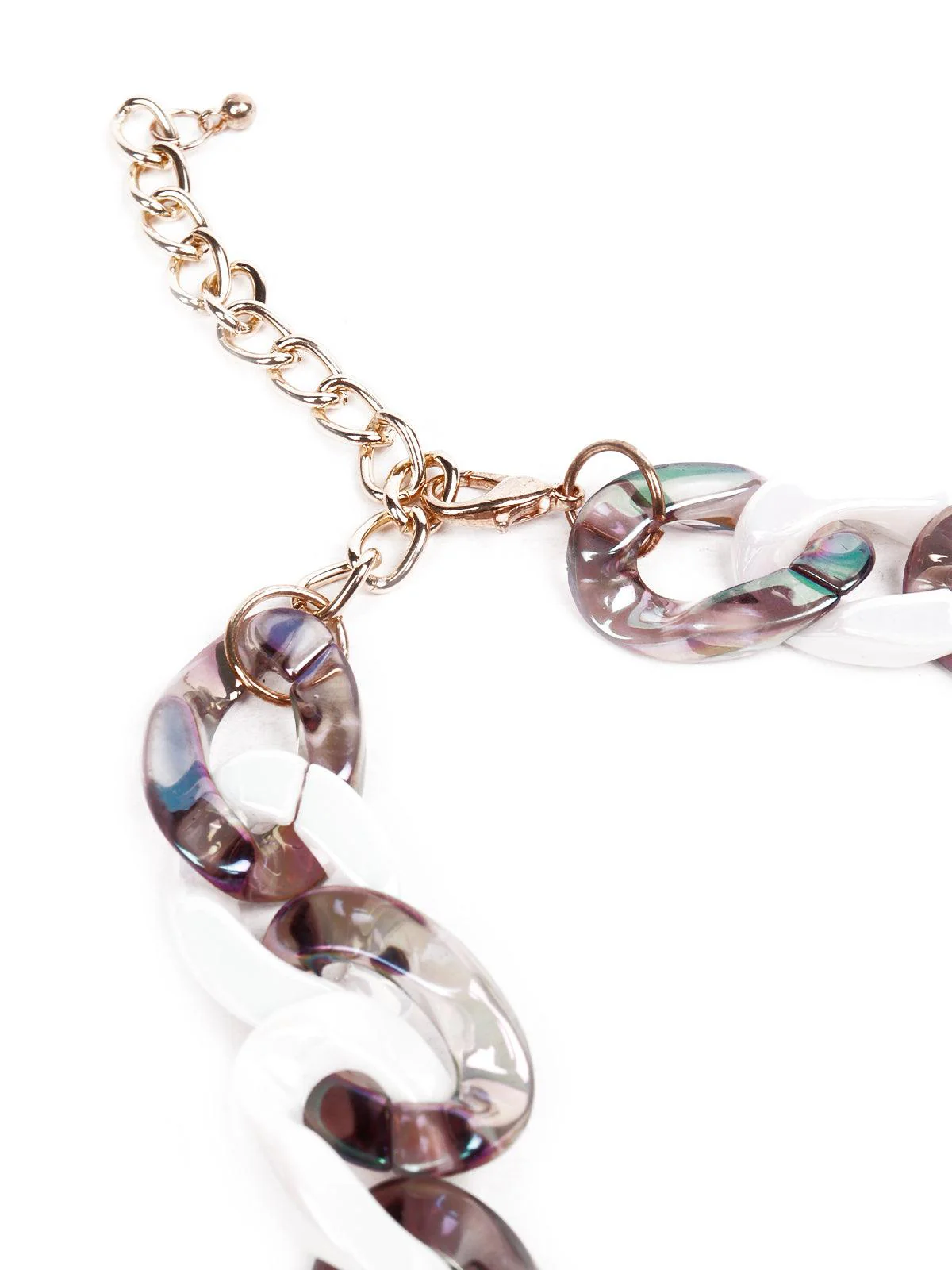 Odette Women White Chunky Necklace - Image 6