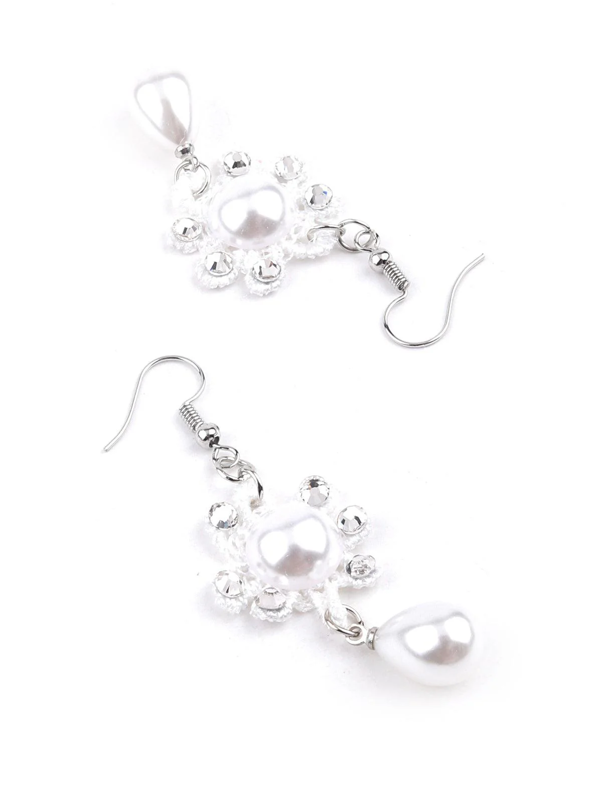 Odette White Lace Necklace For Women - Image 5