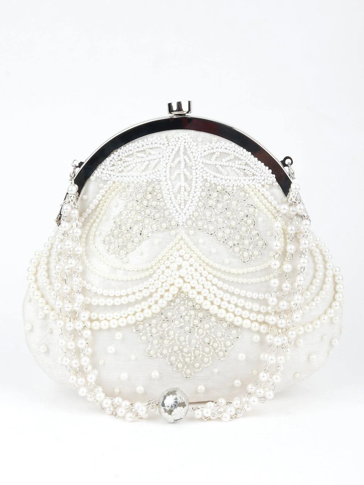 Odette Women White Ornate Batuwa - Image 3