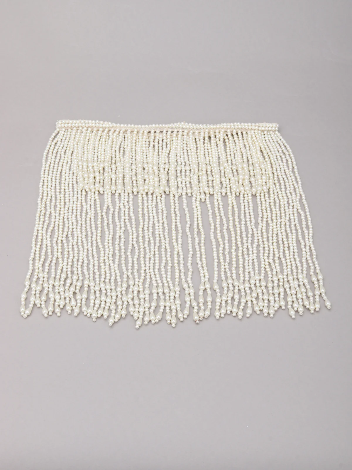 Odette White Pearls Tribal Hair Band For Women - Image 4