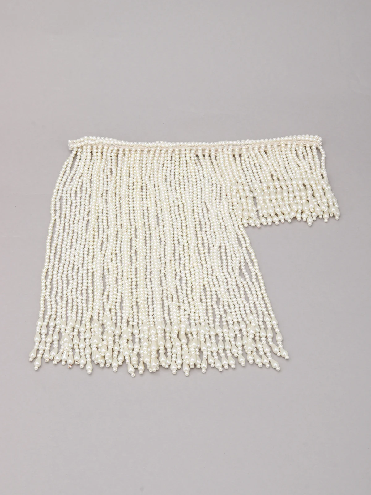 Odette White Pearls Tribal Hair Band For Women - Image 5