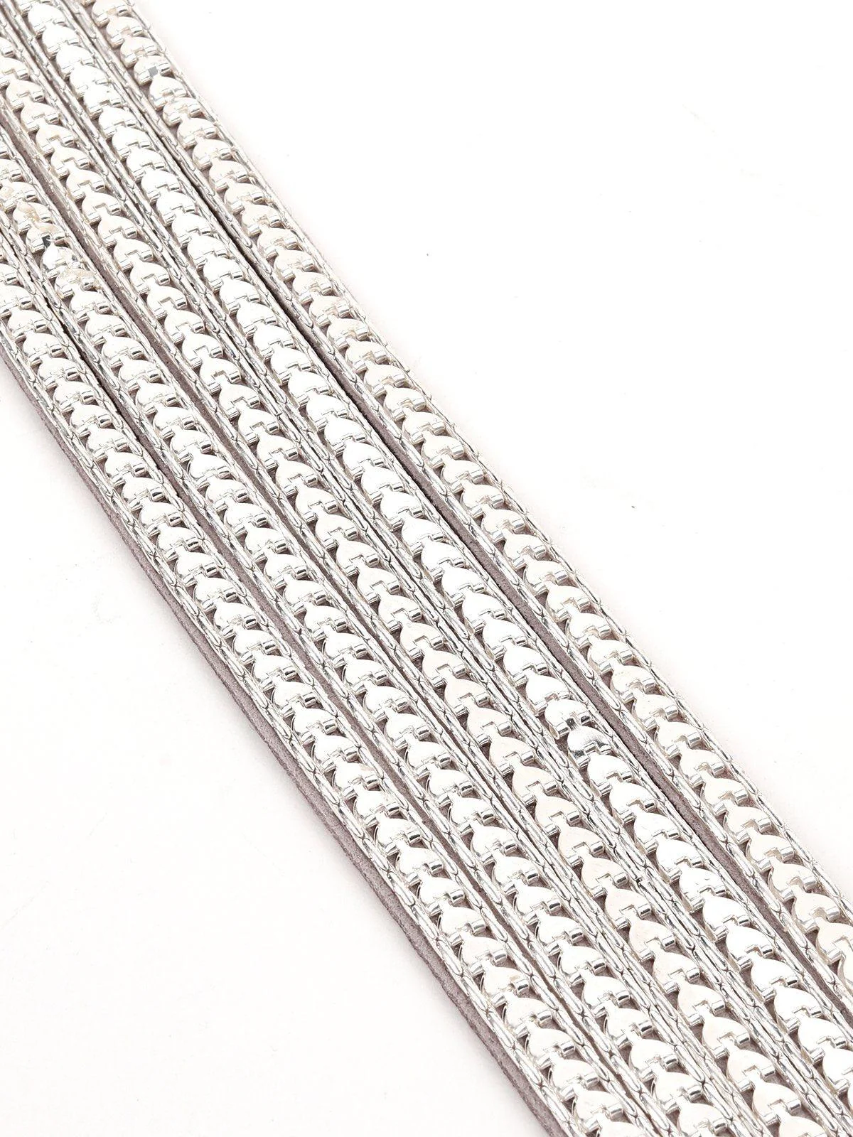 Odette Women Silver Metal Bracelet - Image 4