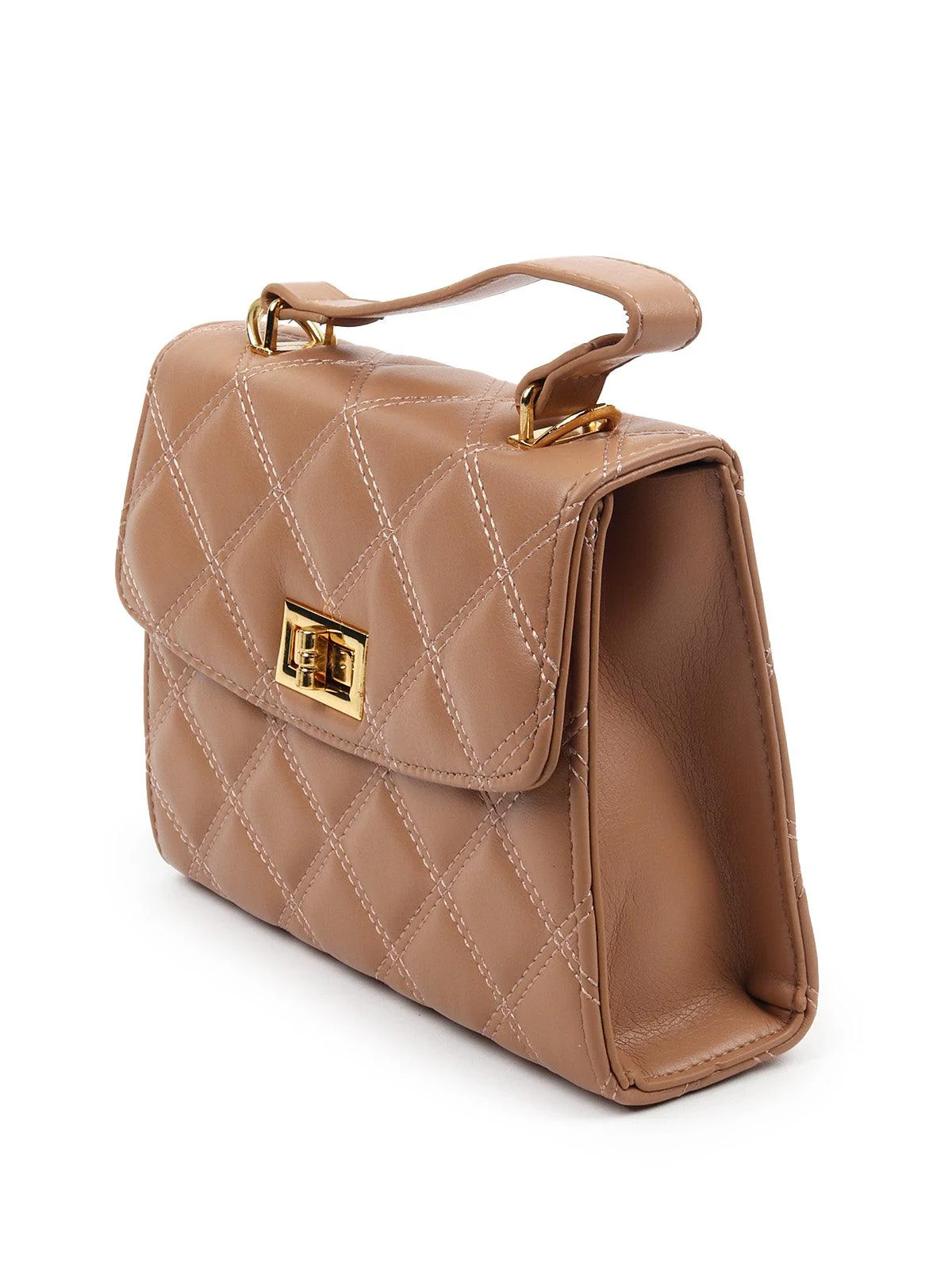 Odette Women Yummy Brown Clutch Bag - Image 5